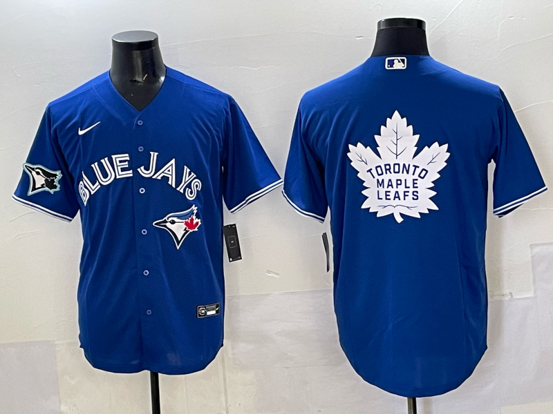 Men Toronto Blue Jays blank Blue Game 2025 Nike MLB Jersey style 001 